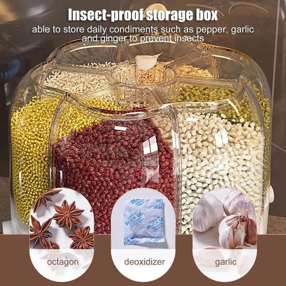 360° Rotary Food Dispenser