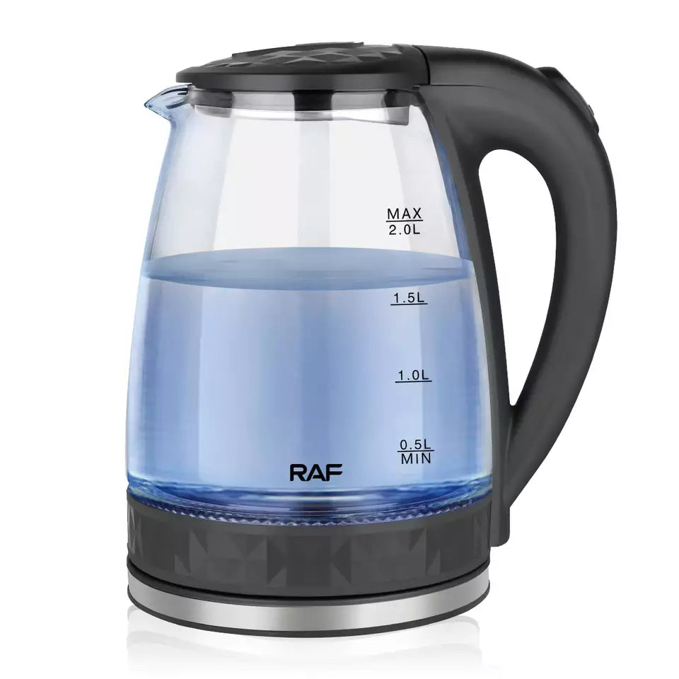 RAF 2L Glass Kettle R7865