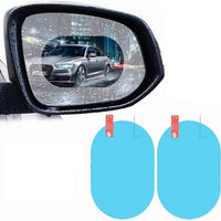 Waterproof Anti Fog Film Rain Proof Car Mirror for All Vehicles - Set of 2