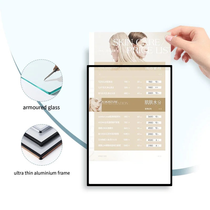 LED Menu Display Light Box