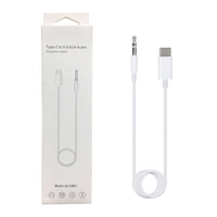 Lightning to 3.5 AUX Audio Adapter Cable Model MH021 Iphone Or TypeC