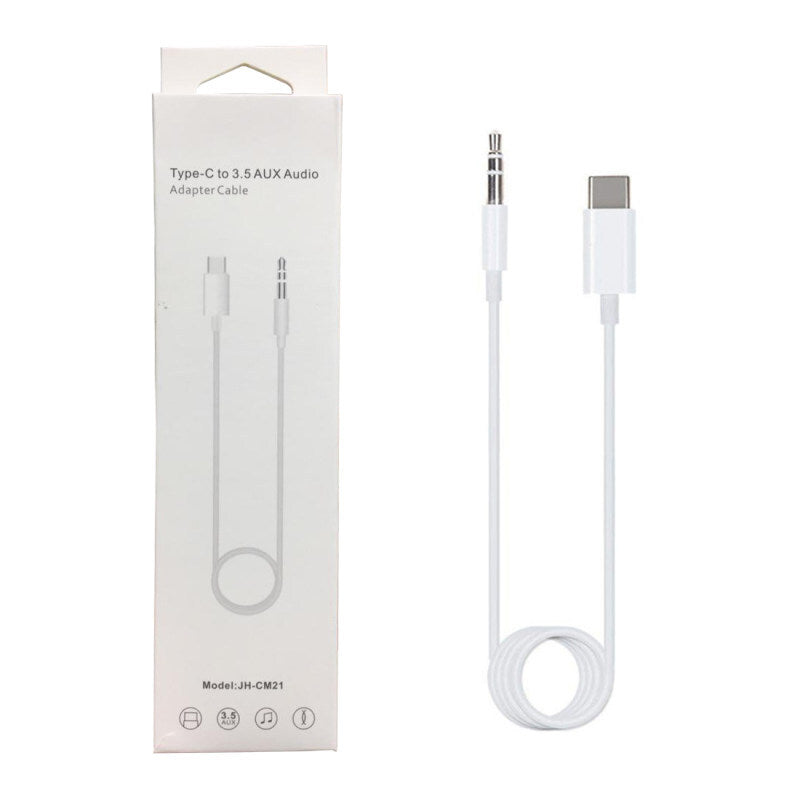 MH021 Lightning/Type-C AUX Adapter