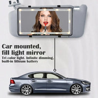 Car Mirror Vanity Led Rechargeable 3 Color