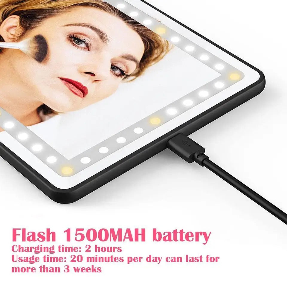 Car Mirror Vanity LED 3 Color