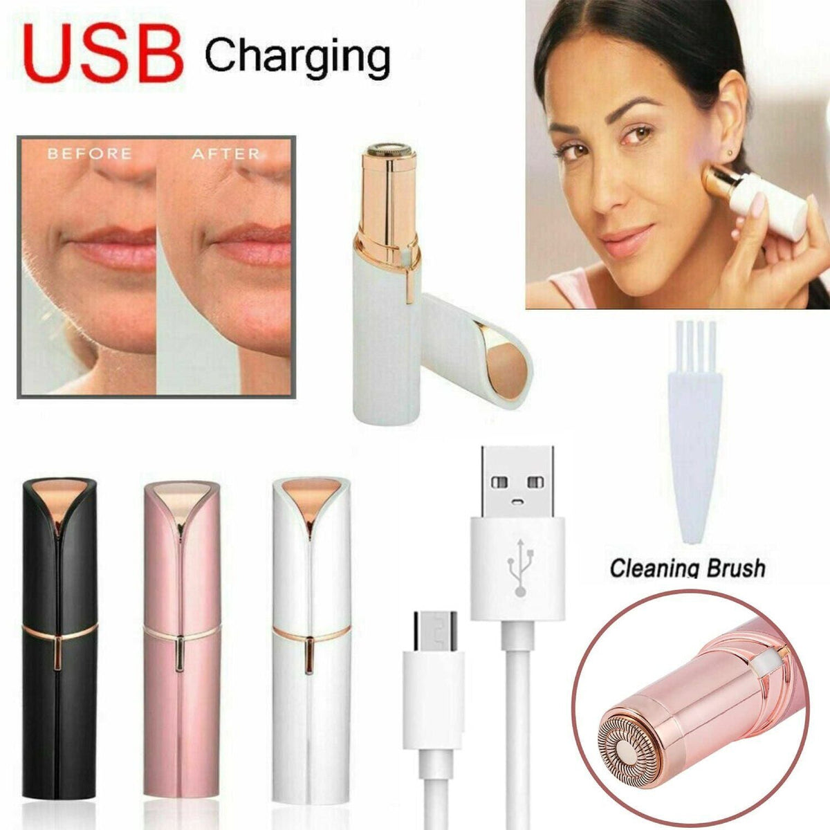 Flawless Facial Hair Remover