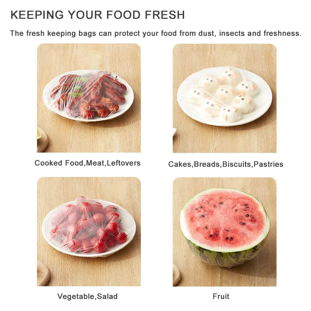 100-Piece Food Bowl Covers