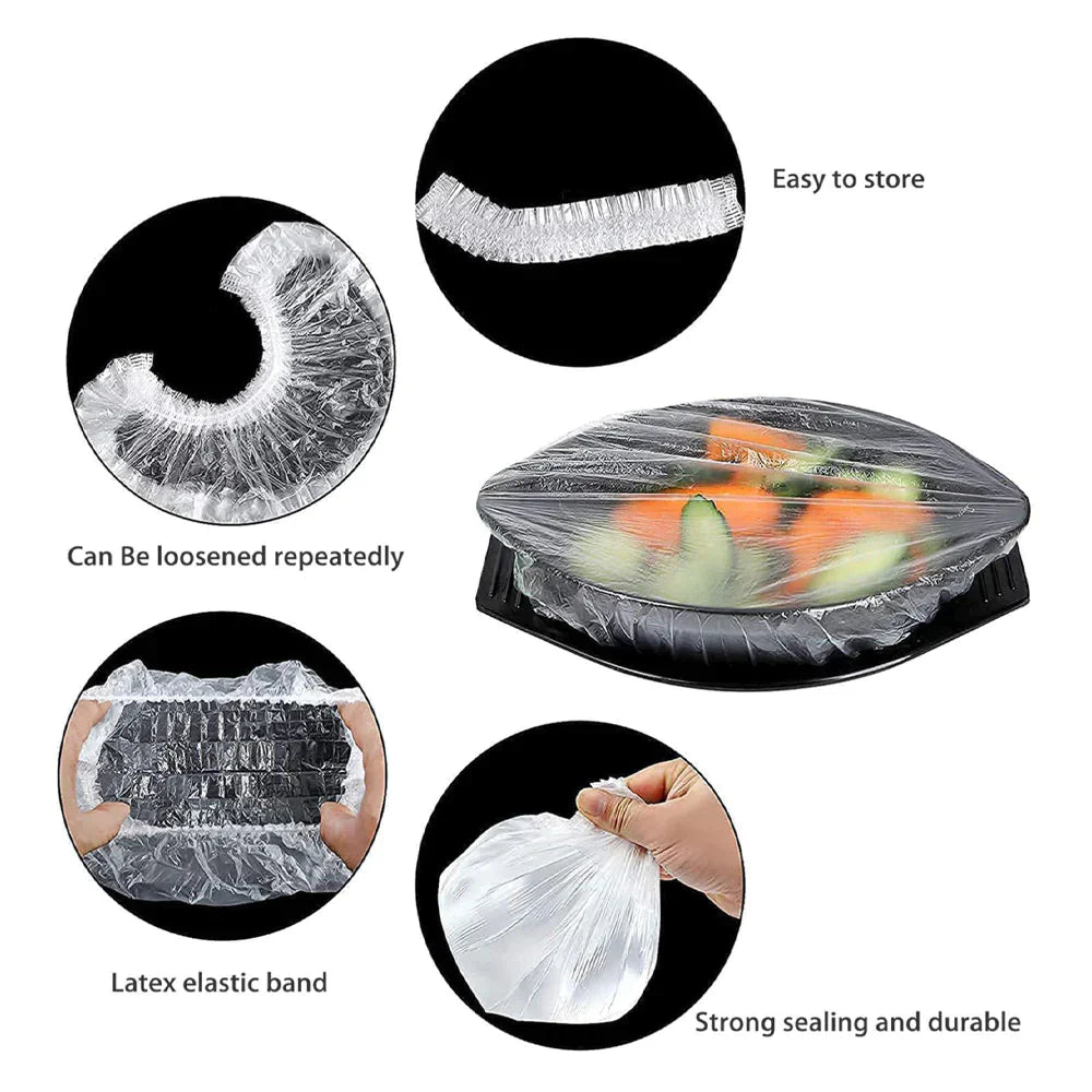 100-Piece Food Bowl Covers