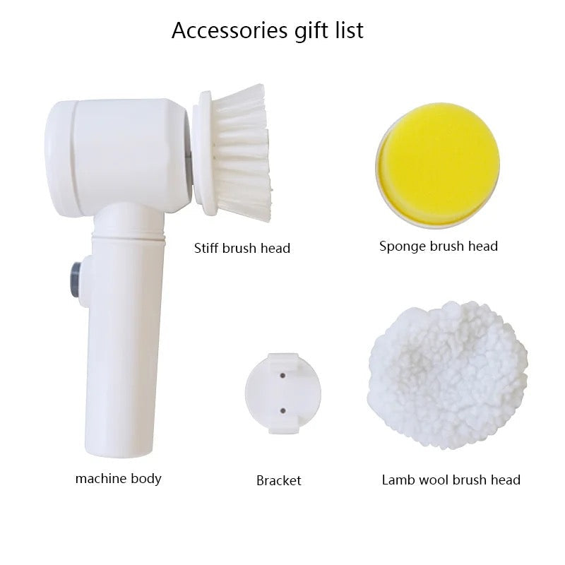5-in-1 Electric Cleaning Brush