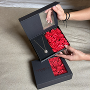 12-Rose Jewelry Gift Box