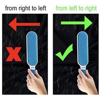 Pet Hair Remover Brush for Dogs and Cats with Efficient Double-Sided Self Cleaning Base, Animal Hair Removal Tool