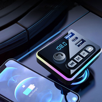 Bluetooth 5.0 car fm transmitter player receiver