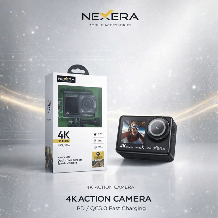 NEXERA 4K Sports Action Camera