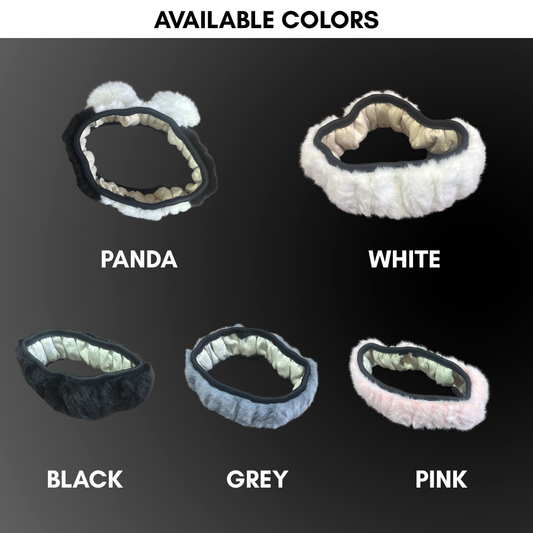 Plush Steering Wheel Cover