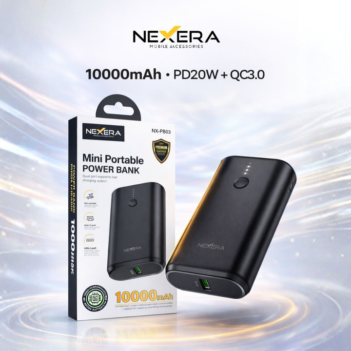 Mini Power Bank 10000MAH NX-PB03
