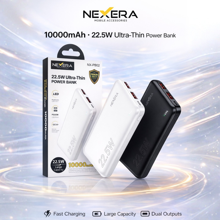 10000mah Thin Power Bank NX-PB02