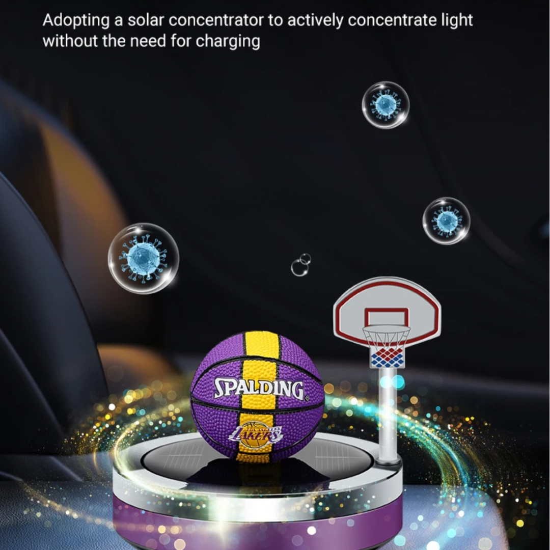 Solar Basketball Air Freshener