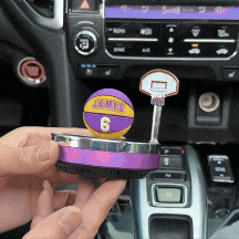 Solar Basketball Air Freshener