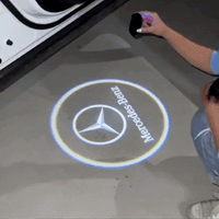 2PCS Car Door Logo Light Projector For All Car With Sensor