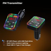 Bluetooth FM Transmitter F2