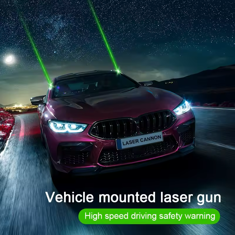 Car Green Laser Flashlight