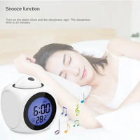 3-in-1 Projection Alarm Clock