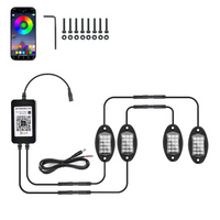 RGB Ambient Wheel Lights – 16M Colors & lamp Music Sync