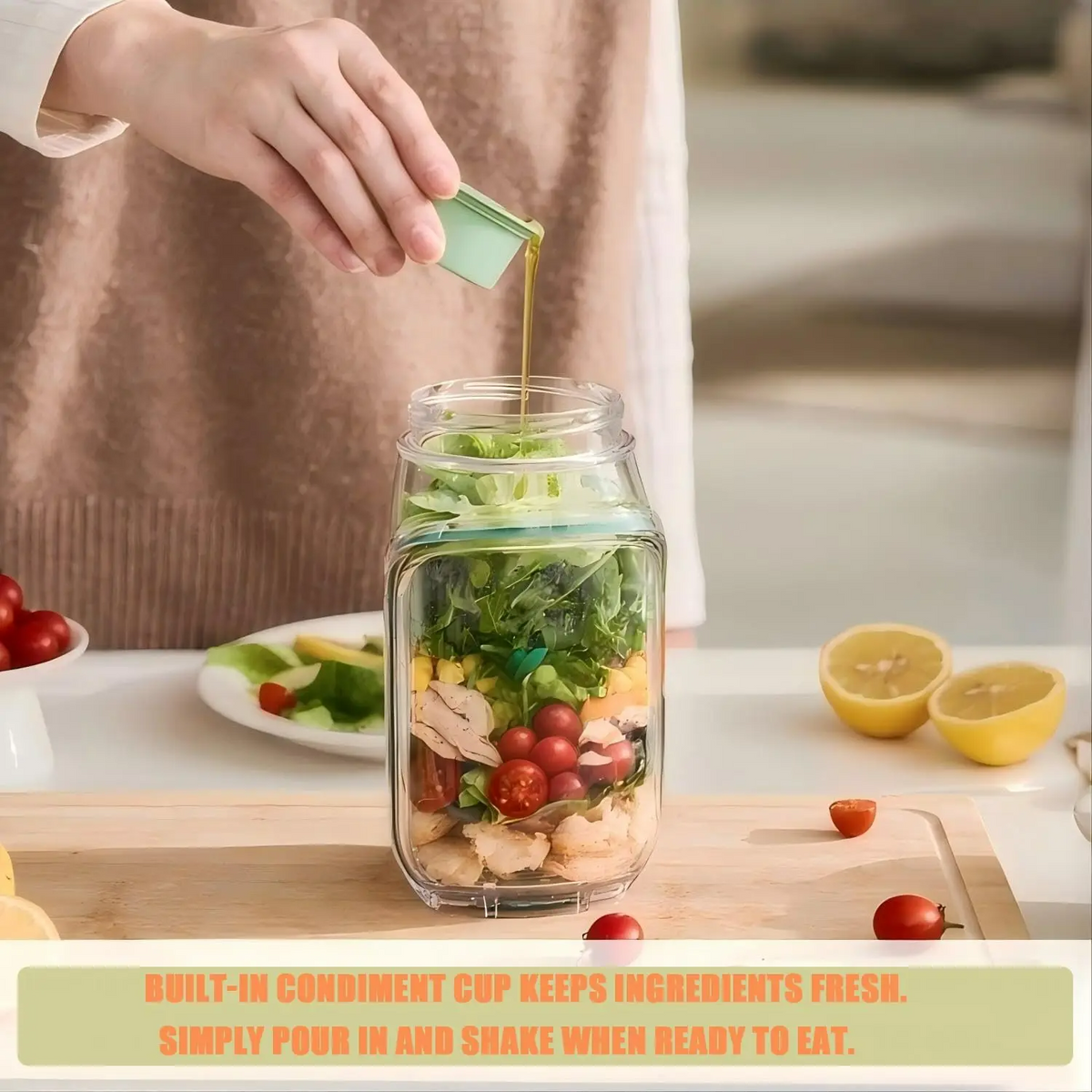 Leakproof Salad Container