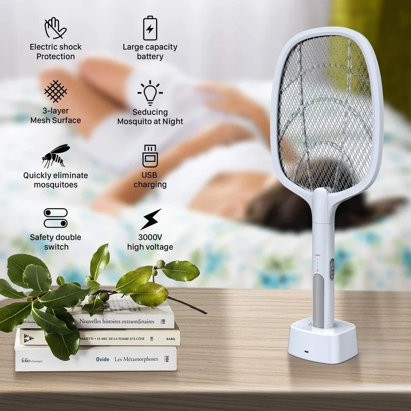 USB Electric Mosquito Swatter & Lamp