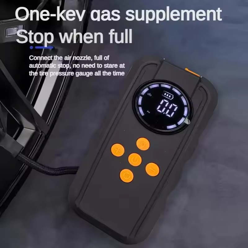 2-in-1 Jump Starter & Air Compressor