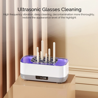 Ultrasonic Jewelry & Eyeglass Cleaner – High-Frequency Cleaning Bath for Jewelry, Makeup Brushes