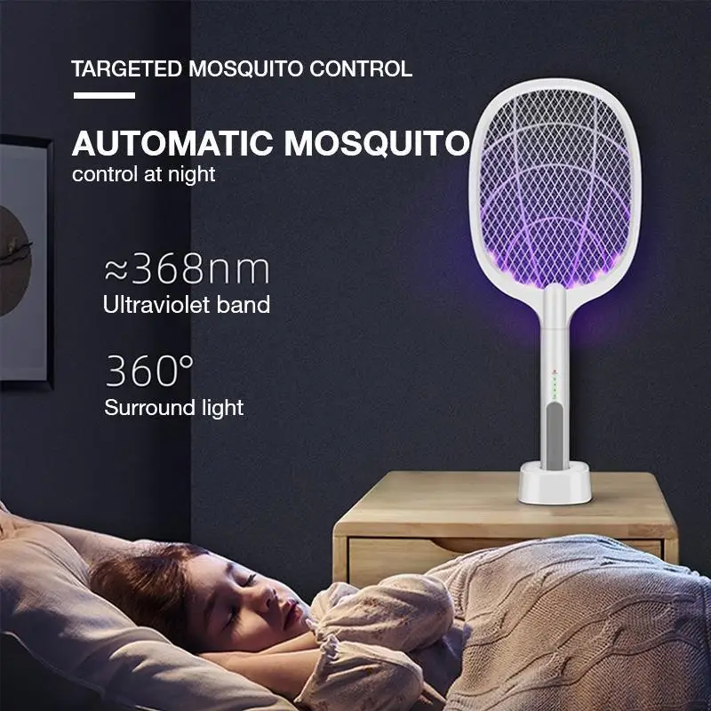 USB Electric Mosquito Swatter & Lamp
