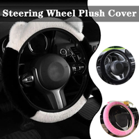 Plush Steering Wheel Cover