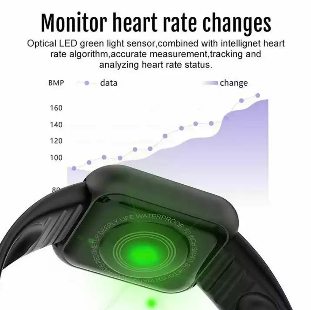 D20 Bluetooth Smart Watch & Fitness Tracker