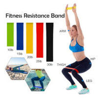 Rubber Elastic Band 5 DIFFERENT RESISTANCE LEVELS