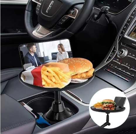Adjustable Car Tray & Phone Holder