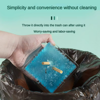 Disposable Ashtrays with Water Sands Gel