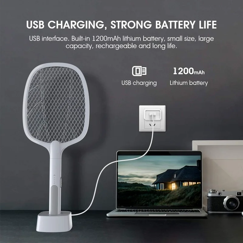 USB Electric Mosquito Swatter & Lamp