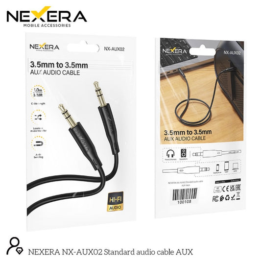 NEXERA AUX Audio Cable  NX-AUX02