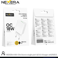NEXERA 18W Fast Charger Adapter With Cable