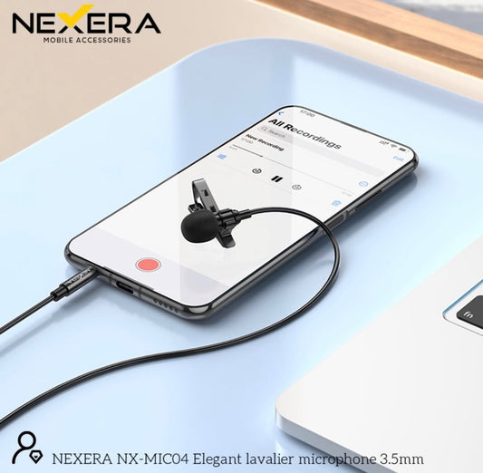 Nexera omnidirectional Lavalier microphone