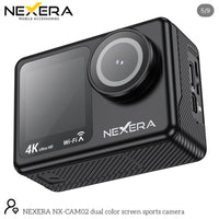 NEXERA 4k Sports Action Camera NX-CAM02