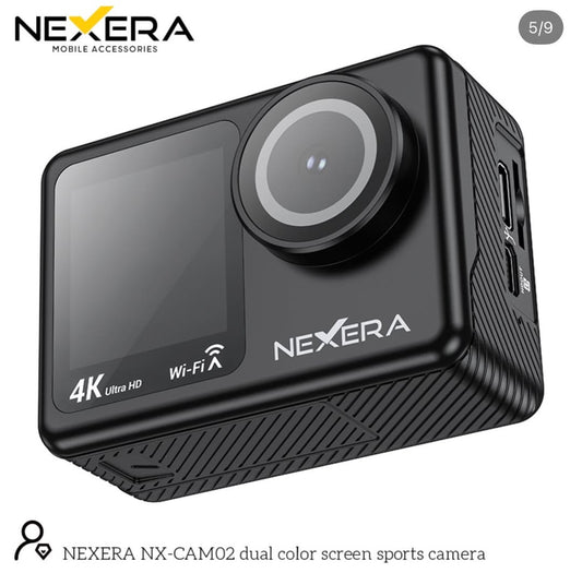 NEXERA 4k Sports Action Camera NX-CAM02