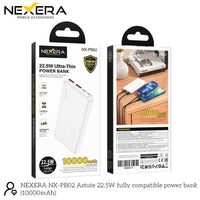 10000mah 22.5W Thin Power Bank With LED Lighting NX-PB02