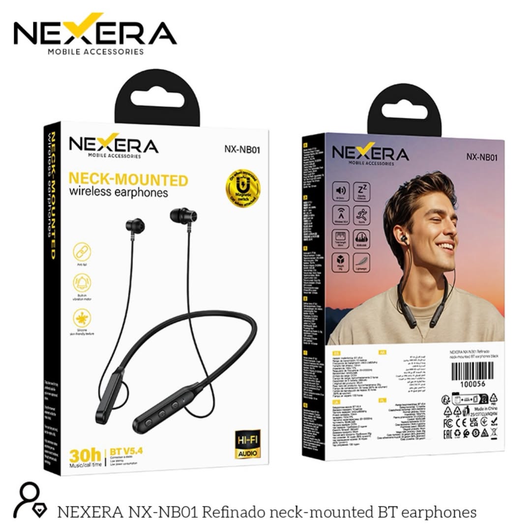 Nexeria Neck Mounted Earphone NX-NB01