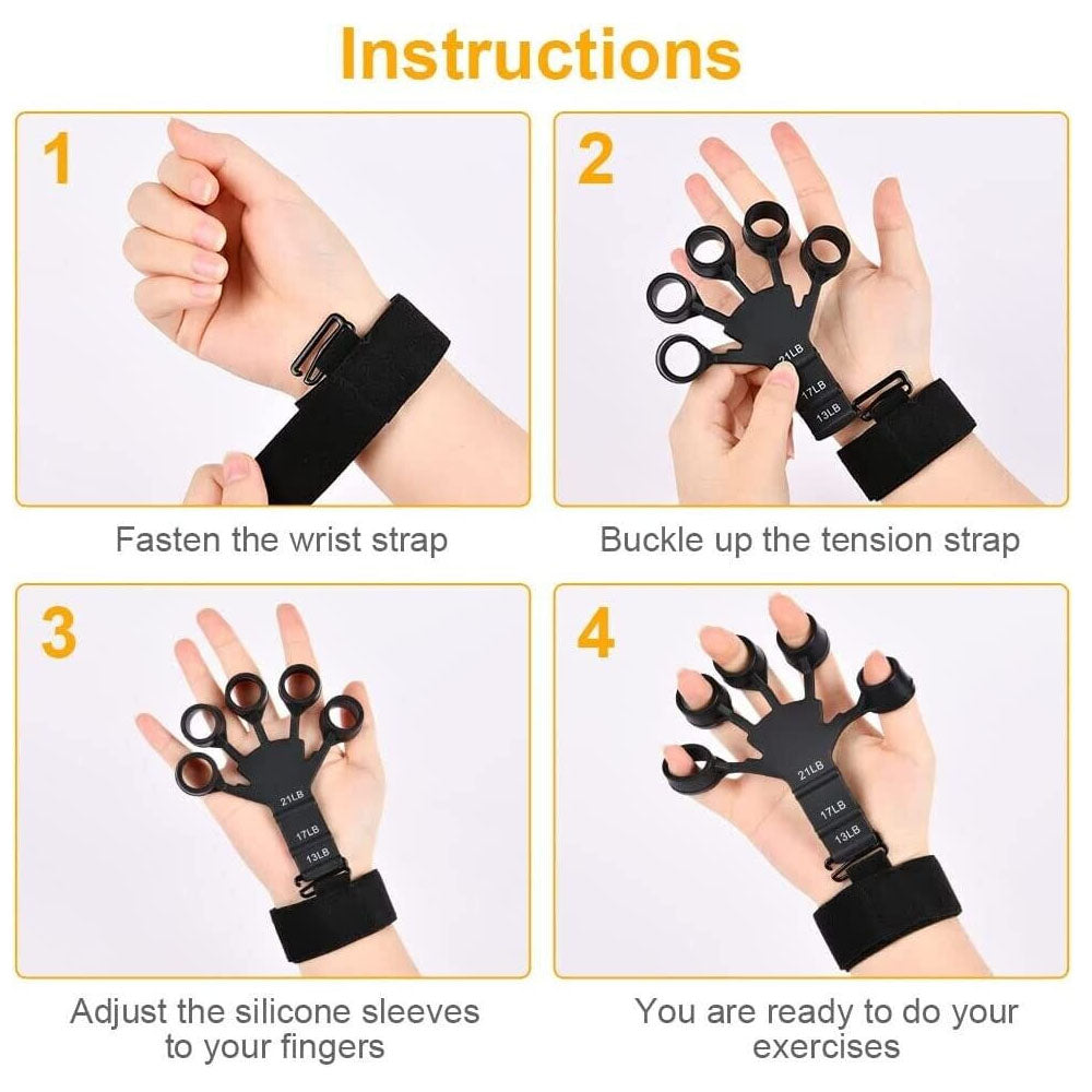 Hand Grip Strengthener use view