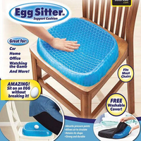 Silicone Gel Honeycomb Cushion pillow with Non-Slip Cover – Soft, Breathable Support for Home, Office, Car & Wheelchair