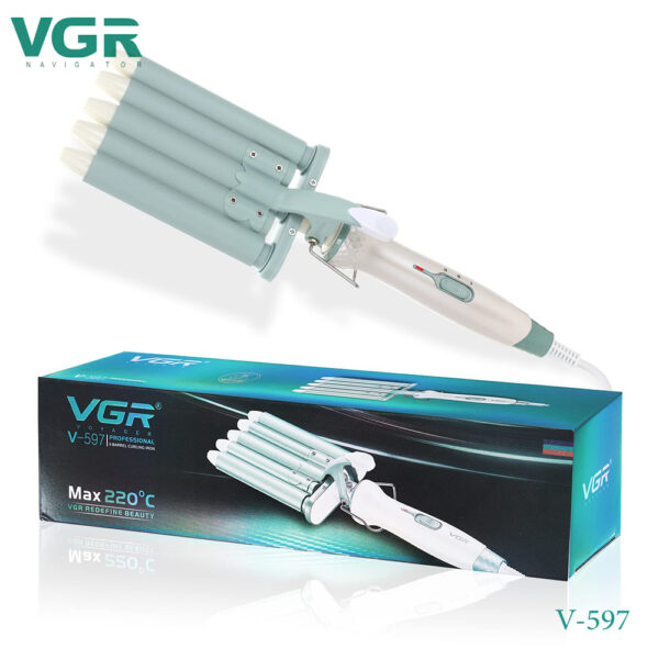 VGR V597, Wavy Hair 5 Barrels Curling Iron