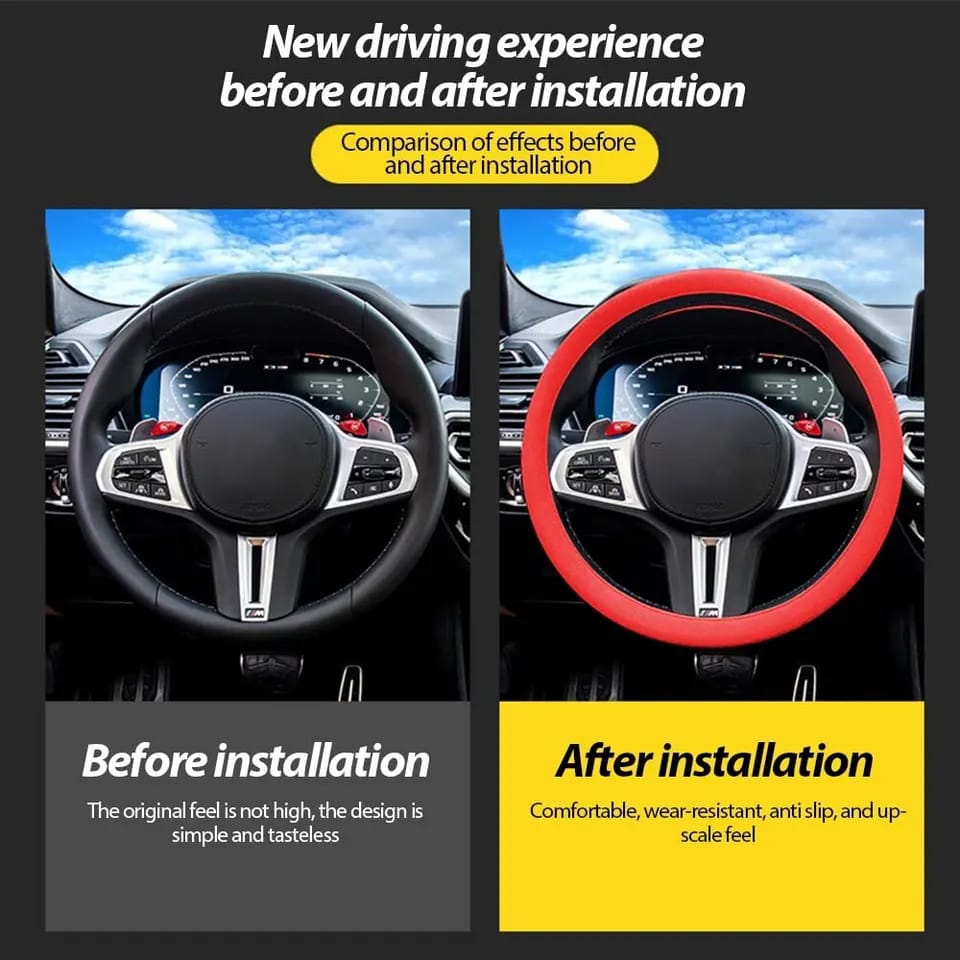 Silicone Steering Wheel Cover