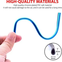 10pcs Car Air Conditioner Grill Decoration Strips Ac