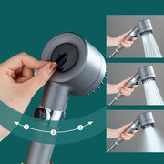 3-Mode Handheld Shower Head
